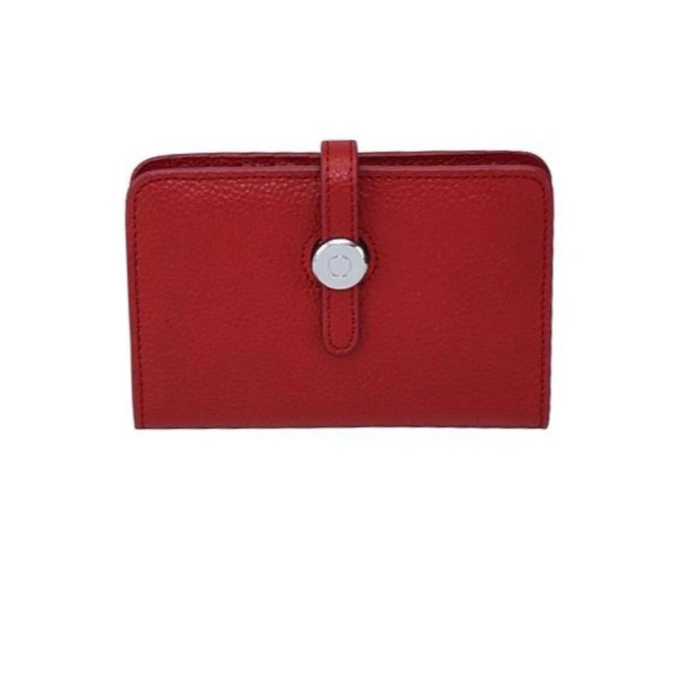 Red Leather Wallet